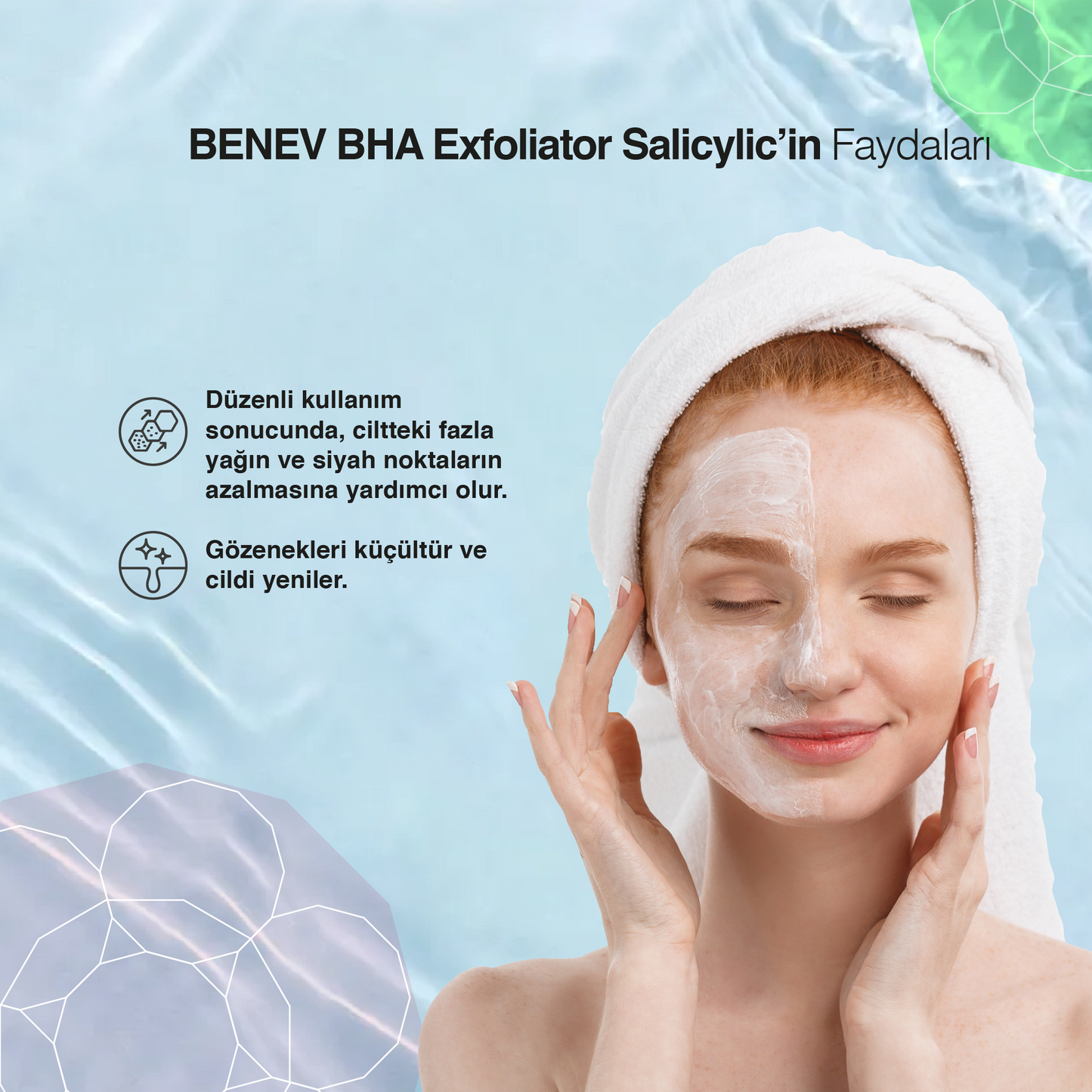 Benev BHA Exfoliator Salicylic 50 ml – Sivilce & Akne Azaltıcı Peeling