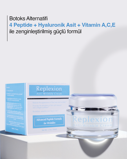 Replexion Anti-Wrinkle Cream 50ml – Kırışıklık Karşıtı & Anti-Aging Cilt Gençleştirici Krem