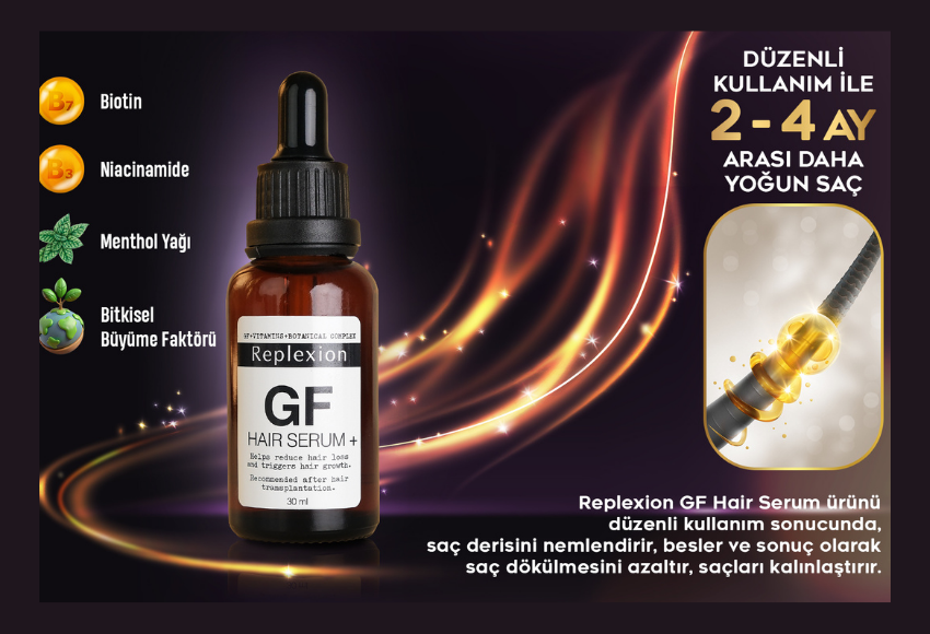 Replexion GF Hair Serum 120ml. x 2 :240ml.
