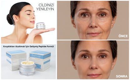 REPLEXION Anti-Falten-Creme 50ml. Anti-Falten, Anti-Aging, Anti-Falten, Hautverjüngungscreme, Peptid, Hyaluronsäure, Vitamin A, Squalan ...